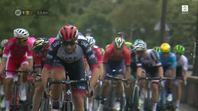 Espectacular sprint de Kristoff en los Campos Eliseos