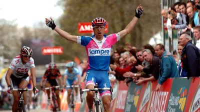 Impresionante victoria de Cunego en la Amstel Race