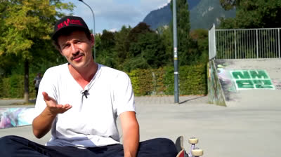 Impossible tricks of Rodney Mullen. Episode 4 "Crooked grind to Varial Heelflip"