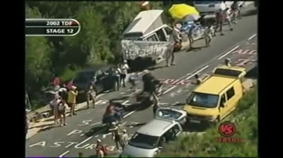 Lance Armstrong Climb to the Plateau de Beille