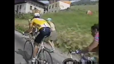 Epic Miguel Indurain climb to La Plagne