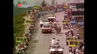 Herrera contre Hinault à Morzine
