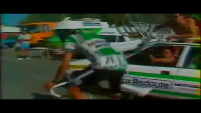 Victoire de Peter Winnen à l'Alpe d'Huez