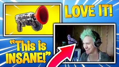 NINJA aniquilando con la pistola-ventosa | Mejores momentos en Fortnite