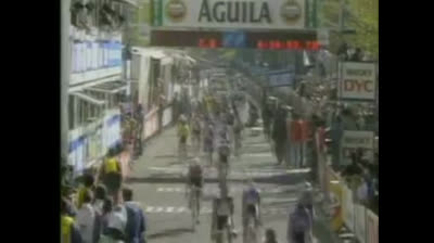 Mario Cipollini Crash at the Sprint in 1994