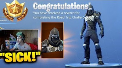 NINJA desbloquea y reacciona a la exclusiva skin del Road Trip | Mejores momentos en Fortnite con Dr Lupo y mas!!