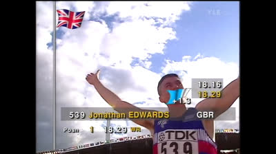 Record de Triple Salto de Jonathan Edwards