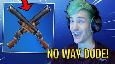 NINJA reacts to the coming back of DOUBLE PUMP in Fortnite