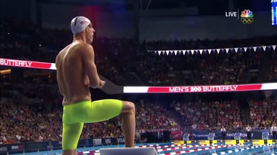 Michael Phelps record stile farfalla