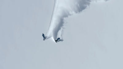 Pat Moore snoboarding!!!