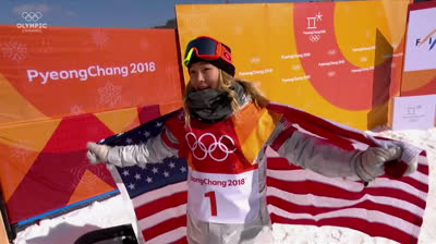 Chloe Kim gana los Juegos Olímpicos!!!!