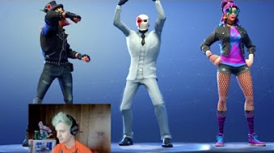 NINJA reacciona a todos los bailes del Fortnite (Temporada 1 a 5)