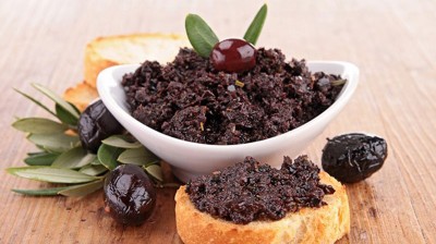 Paté de aceituna. Tapenade