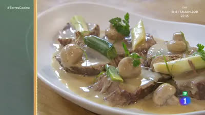 Blanqueta de ternera a la francesa