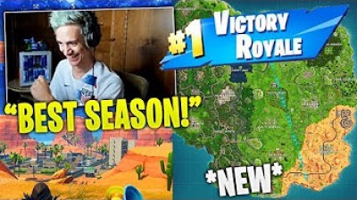 NINJA loves Season 5 of Fortnite Battle Royale