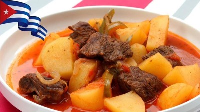 Carne con papas a lo cubano