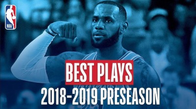 The Best Plays of the 2018-2019 NBA Preseason