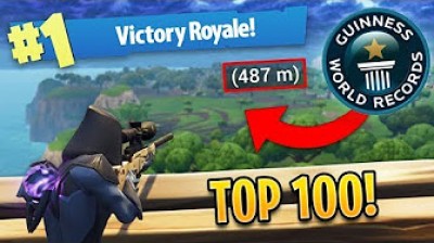 Las 100 mejores kills por snipers en Fortnite Battle Royale