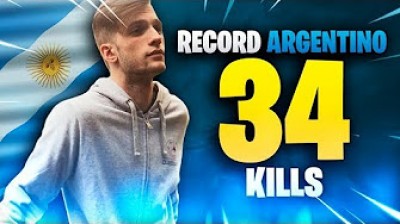 Record Argentino en Fortnite ¡¡34 kills!!