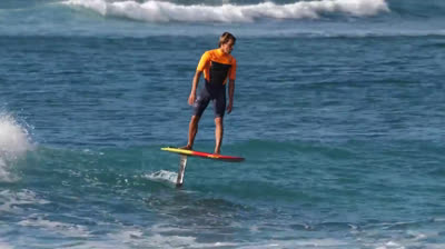 Kai Lenny Flying on a Hydrofoil