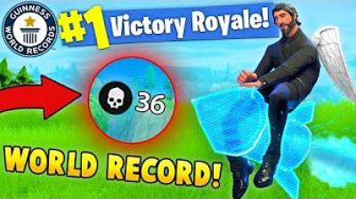 36 Kills jugando solo vs squads en Fortnite