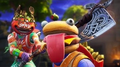 "Sacrificio en templo tomate" - Película de Fortnite