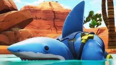 "¡Ataque de tiburones!" - Película de Fortnite