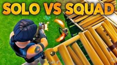 La mejor partida en Solo vs Squad!! Fortnite Battle Royale