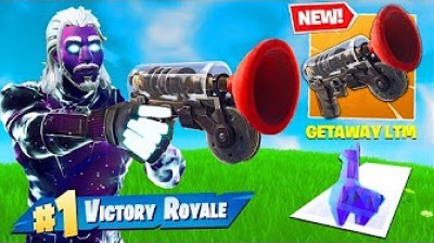 La pistola ventosa y el modo fuga en Fortnite