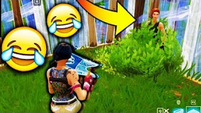 Bush camper vs 19 kills player - Fortnite Battle Royale