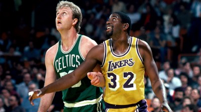 El primer partido que enfrentó a Magic Johnson y Larry Bird