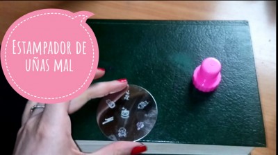 Estampador de uñas mal