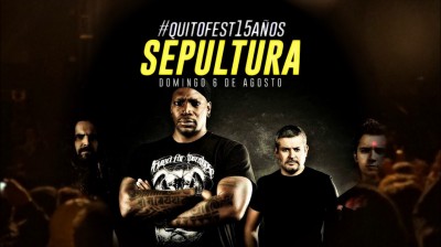 Sepultura en el QuitoFest War For Territory