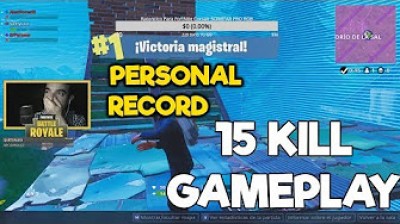 15 Kills!! Epic win!! Fortnite Battle Royale