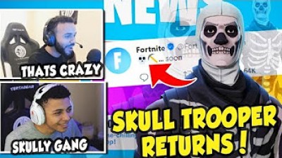 Myth & Hamliz reaccionan a los tweets por el retorno de la skin Skull Trooper