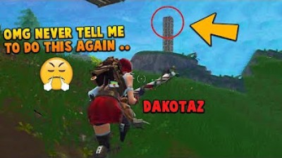 Dakotaz and his first attempt to win without killing anyone in Fortnite