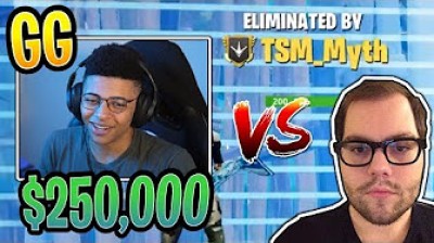 Dakotaz vs Myth in $250,000 Tournament! Fortnite Best and Funny Moments