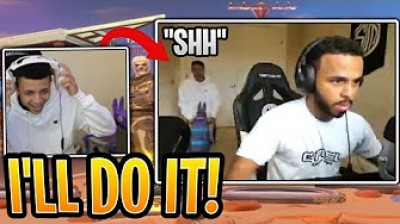 Myth leaves his stream and scares Hamz - Fortnite Best Moments