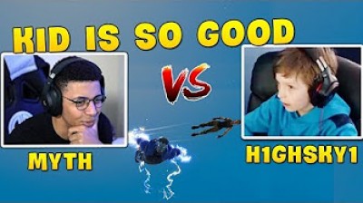 MYTH vs H1ghSky (10 Year Old) in Playground 1vs1 - Fortnite