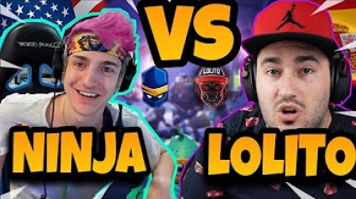 Lolito vs Ninja in Fortnite