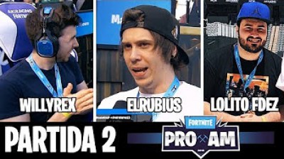 WillyRex, ElRubius & Lolito Fdez EPIC ENDING!! Tournament of Fortnite E3 PRO AM