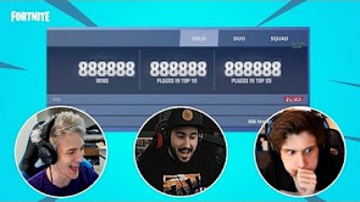 Ninja, Lolito & Rubius - Their stats playing Fortnite Battle Royale